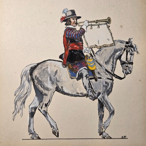Peinture cavalier ier empire - ier,