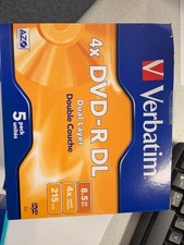 DVD-RW DL VERBATIM pack de 5