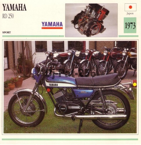 Fiche moto yamaha rd - yamaha,