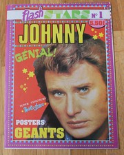 Johnny Hallyday - flash stars N° 1 - Poster