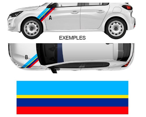 Bande pour peugeot - 1,