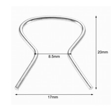 1  Clip Manivelle porte réparation Poignee Vitre Portière Lève Vitre Neuf