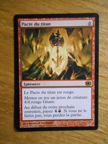 Carte magic mtg pacte du - x1,