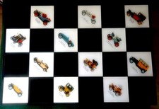 ancien plateau de Table vintage jeu enfant (voiture RAMI plastique-procédé SGDG