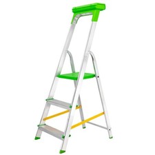 Escabeau pliable 3 marches Marchepied léger en aluminium 150 kg 62 cm Safetool