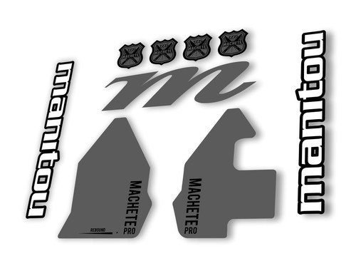 Kit autocollant suspension - kit, de