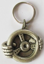 Porte-Clef VOLANT PILOTE 3D Vintage  Rare # 9