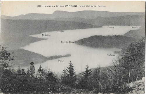 Lac annecy panorama du - -,