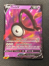 CARTE POKEMON ZARBI V 065/195 FR ULTRA RARE EB TEMPETE ARGENTÉE - NM