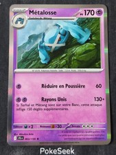 Carte Pokémon Metalosse HOLO 063/159 EV9 JTG Aventures Ensemble FR NEUF