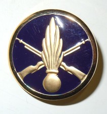 INSIGNE DISQUE DE COL - INFANTERIE - Cholet