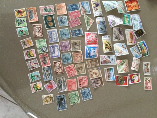 Lot timbres obliteres - , congo