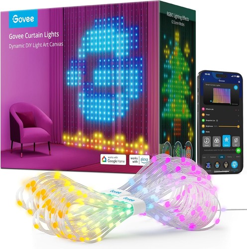 Govee rgbic rideau lumineux - govee,