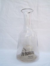 ancienne carafe publicitaire
