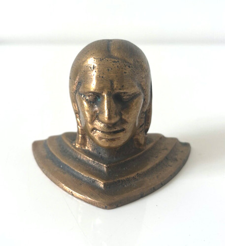 Ancienne tête indien en - tête,