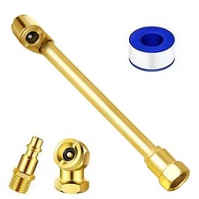 Kit de gonflage double compresseur gonfleur pneu buse air pour vélos pour camio