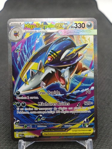 Méga sharpedo 127 094 - ex, 127/094