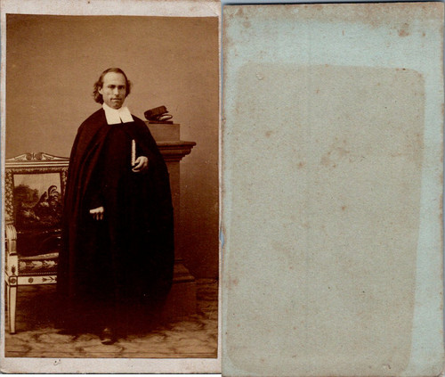 Prêtre protestant en - un,