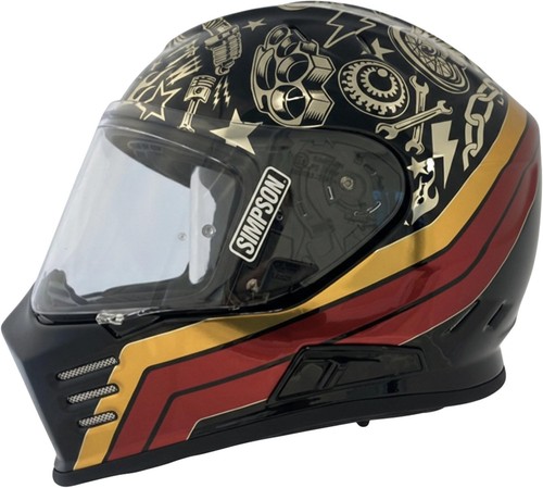 Casque tatouage simpson - casque,