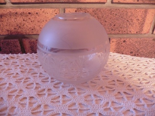 Ancien globe verre moule - verre,