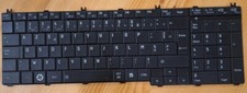 Clavier azerty  pour PC Toshiba Satellite, Couleur noir, Très bon état