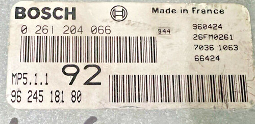 Calculateur moteur peugeot - moteur,