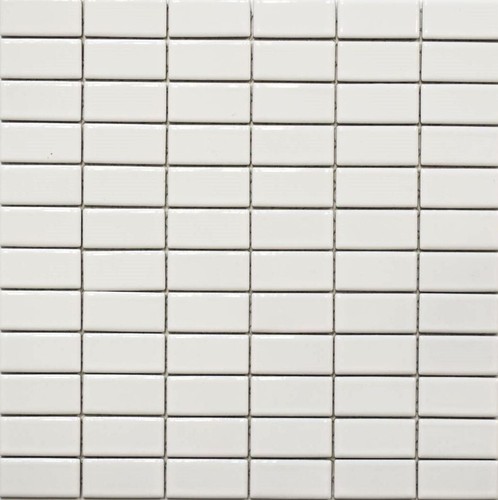 Mosaïque céramique blanc - mosaïque,