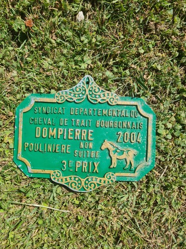 Ancienne plaque agricole - plaque, de