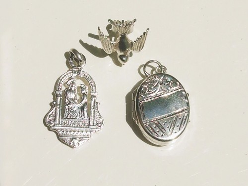 Lot bijoux argent - lot, /