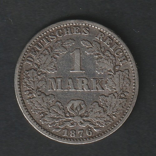 Mark argent allemagne 1876 - 1, argent,