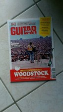  special WOODSTOCK revue GUITAR PART aout 2019 french magazine -free port!