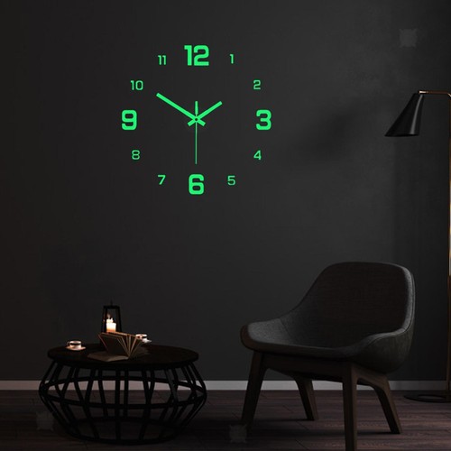 Horloge murale lumineuse sans - horloge,
