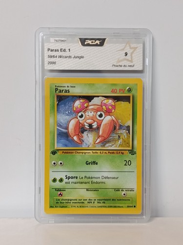 Carte pokémon paras - carte, ed.1