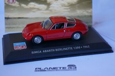 ALTAYA SIMCA ABARTH BERLINETTE