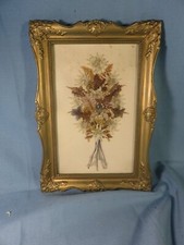 VINTAGE: TABLEAU en FLEURS