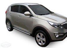 Marche-Pieds Latéraux Marche Pieds Aluminium Pour Kia Sportage 2010-2015