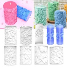 Moule en silicone bougie rose