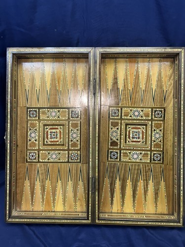 Ancien jeu dames backgammon - jeu, dames/backgammon