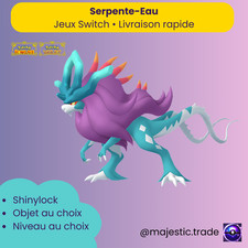 Serpente-Eau 6IV FR • Pokémon Écarlate/Violet