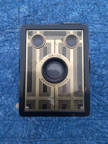 Vintage brownie junior camera - vintage,