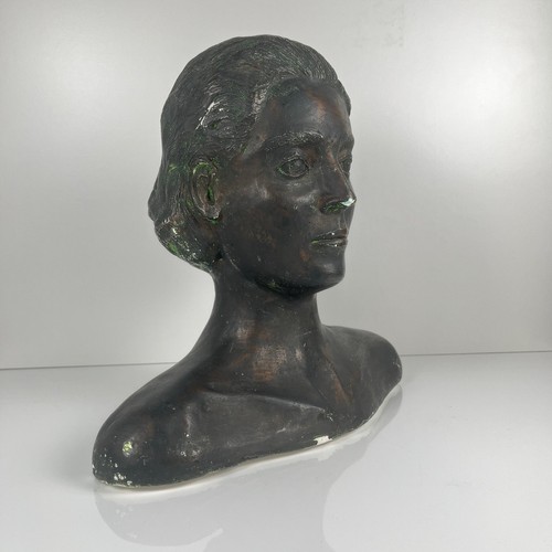Buste féminin mongey plâtre - mongey,