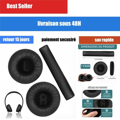 Coussinet casque jbl tune - casque,