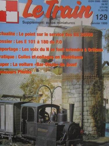 Revue train janvier 1999 - le,