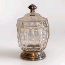 ANCIEN MOUTARDIER EN CRISTAL