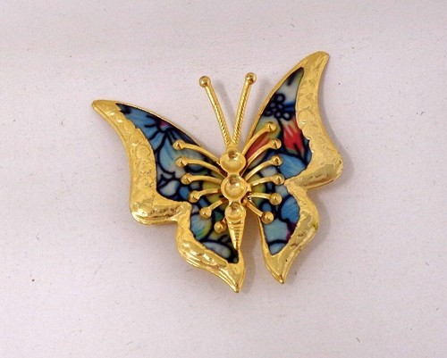Superbe broche vintage - , en