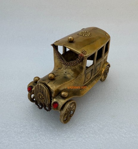 Ancien laiton voiture modèle - ancien,