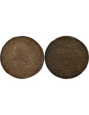 France Louis XV - Ecu Argent, au Buste Habillé - 1727 P Dijon