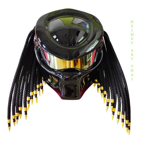 Custom predator moto helmet - custom,