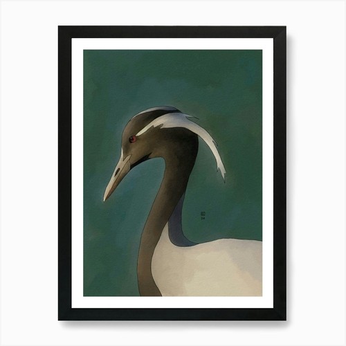 Grue demoiselle art - grue,