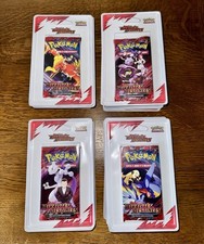 24 Booster Blister Plastique Pokemon Ev10 Rivalités Destinées Fr ( 6 Arsets)